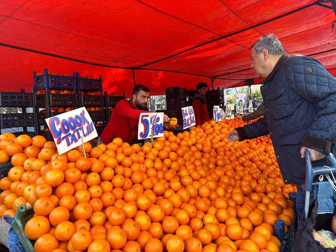 Konya’nın en büyük pazarında fiyatlara kış tarifesi 2